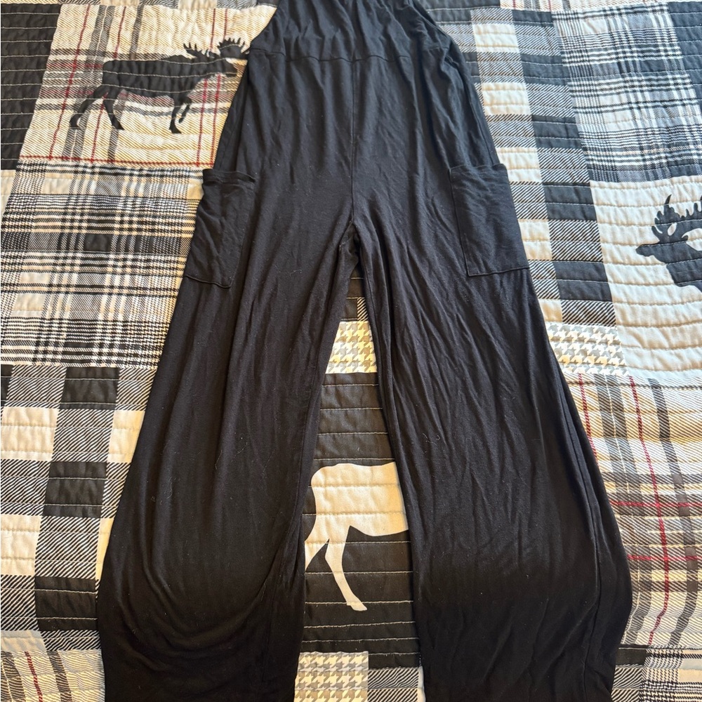 SHEIN Girls Black Jumpsuit